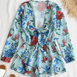 NWT Floral Romper